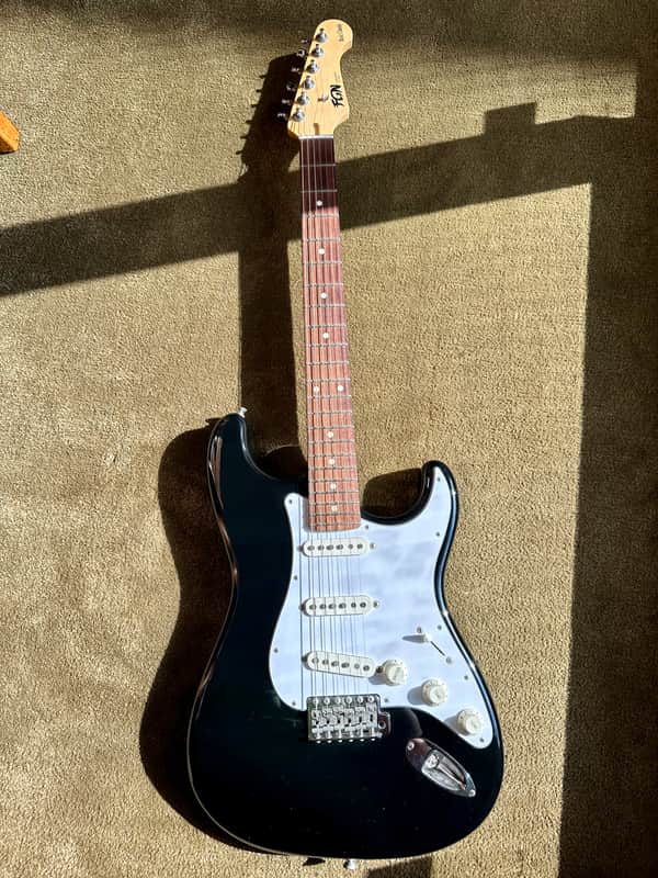ギター FGN Stratocaster Fujigen (FGN) Basic Classic Stratocaster, BST10RBD-BK/01, Black