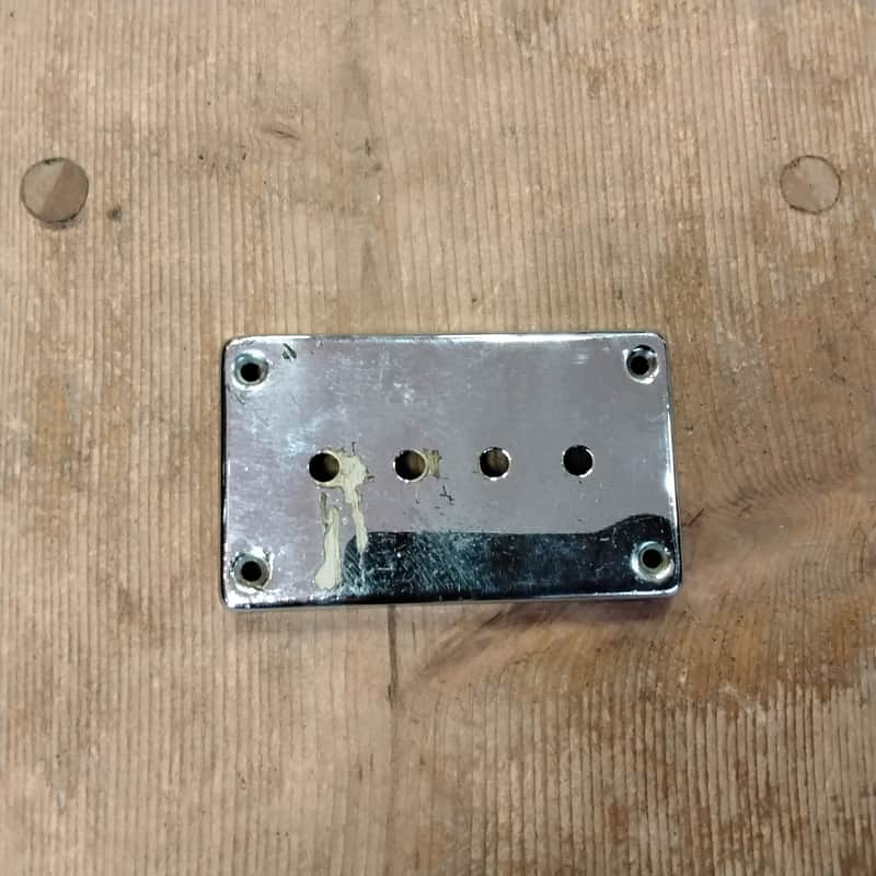 Gibson Vintage EB5 Pickup Cover Mid 60's to 70's - Nickel image 1