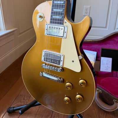 2026 Gibson Custom Shop Les Paul Standard ‘57 Reissue R7 Dark Back VOS - Gold Top image 2