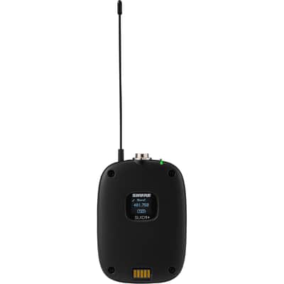 Shure SLXD1+ Digital Wireless Bodypack Transmitter - G57: 470-608 MHz image 1
