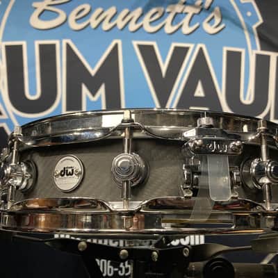 DW - 3.14x14" Collector’s Series "Pi" (Carbon Fiber) Piccolo Snare image 6