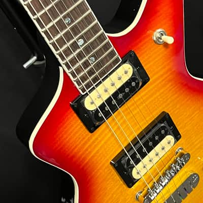 Dean Cadillac 1980 Flame Maple - Trans Cherry Sunburst image 4