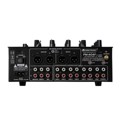 Omnitronic PM-404F - DJ Mixer image 5