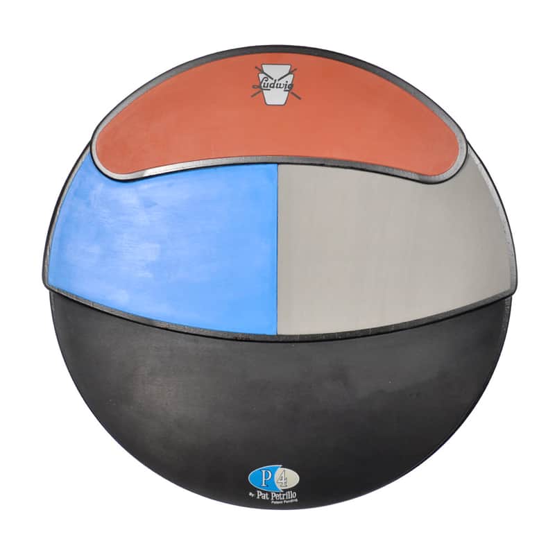 Ludwig P4 Pat Petrillo Signature Multi-Surface Practice Pad image 1