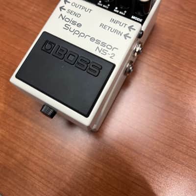 Boss NS-2 Noise Suppressor (Silver Label) 1989 - Present - White image 2