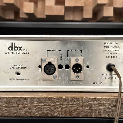 Vintage dbx 160 Compressor / Limiter Pair. DBX160 VU. Just Serviced. Classic. Close SN! image 11