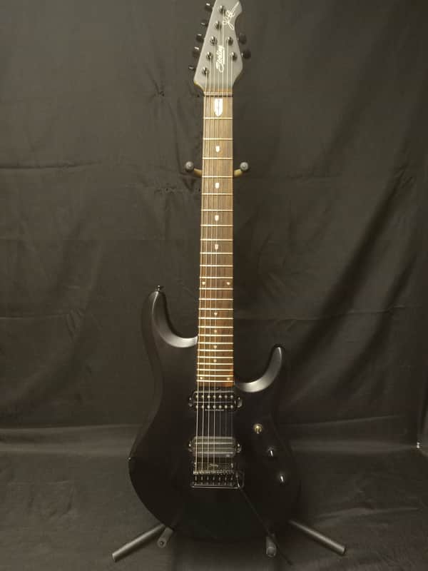 Sterling By Musicman JP70 7 String serial SB18150 - Black image 1