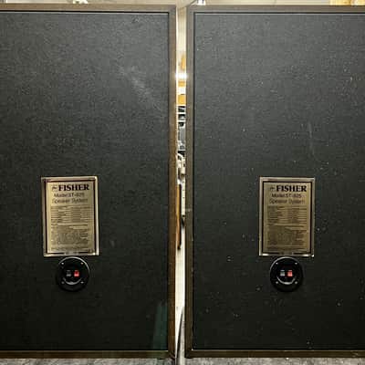 Fisher ST-925 - Wood 130 Watts 8Ω 15" Speaker - Floor - 3 Way System - Pair image 3
