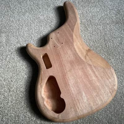 Mahogany 5 String Electric Bass Body image 5