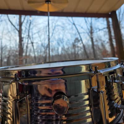 Vintage Cannon Percussion Snare Drum Kit 70's image 3