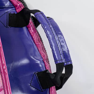 Charlie Ryder Urban Water Resistant Guitar Gigbag Blue & Pink - Be Seen and Travel in Style image 5