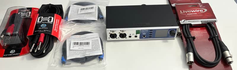 RME Fireface UCX II USB Interface + extra cables image 1
