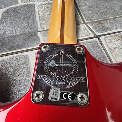 Rare Maple Fingerboard Fender American Special 2014 60th Anniversary Malmsteen Mod image 7