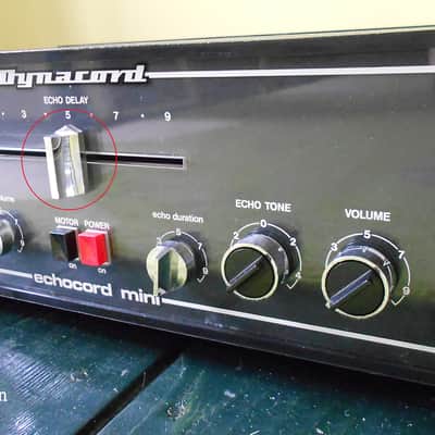 Dynacord 3D printed slider knob for Echocord mini, 100, S75 and S76 image 3