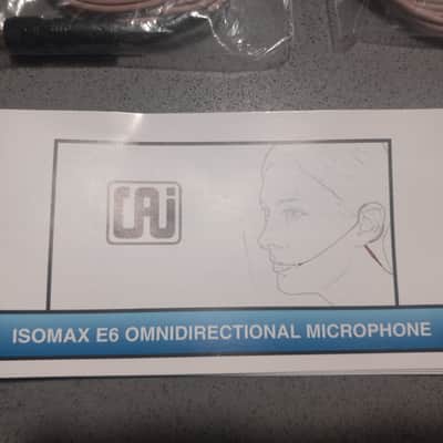Countryman Isomax E6 Mic. + Sennheiser, Audix & Sabine connectors & more! image 4