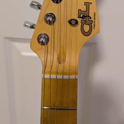 G&L Tribute Series Legacy - Shoreline Gold - Locking Tuners Bild 2