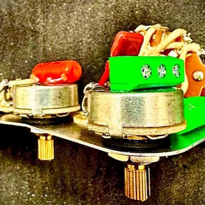 SSS, HSS, HSH, HHH Solderless Stratocaster Wiring Harness - Bourns Pots, 5 way Switch, Sprague Orange Drop Capacitor image 4