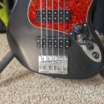 Fender Modern Player Jazz V 2013 - Black Satin image 5