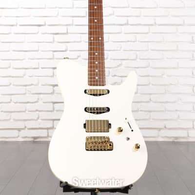 Ibanez LB1 Lari Basilio Signature Electric Guitar - White (LB1WHd1) image 1