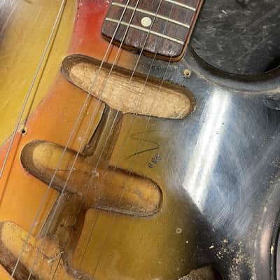 Fender Stratocaster 1969 – Original 3-Tone Sunburst – CBS Era – Player’s Vintage Bild 15