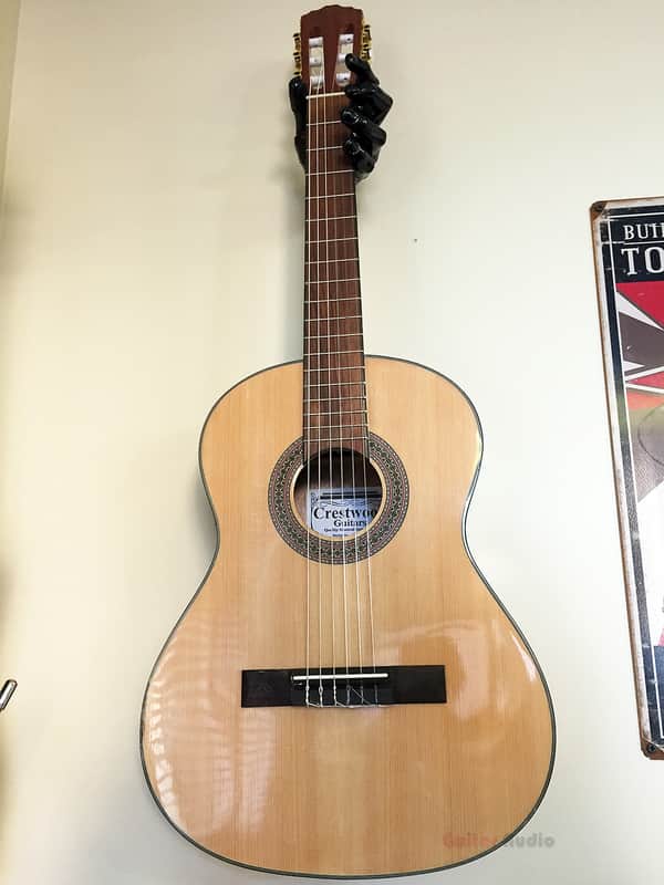 Crestwood Sonora Requinta Acoustic-Electric Nylon-String Classical Guitar image 1