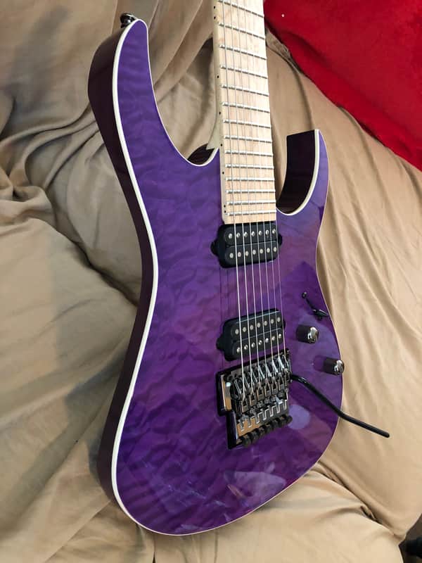 Ibanez Prestige Rg752mqs 1 of 12 Limited Edition w/ Dimarzios