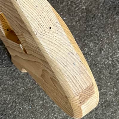 Fender American Professional II Stratocaster guitar body unfinished pine image 7