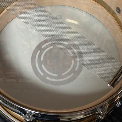 Gretsch (Legend) S-0613-FMB Free Floating 2by4 Maple-Brass-Maple 6”x13” Snare Drum RARE 2000s - Natural image 9