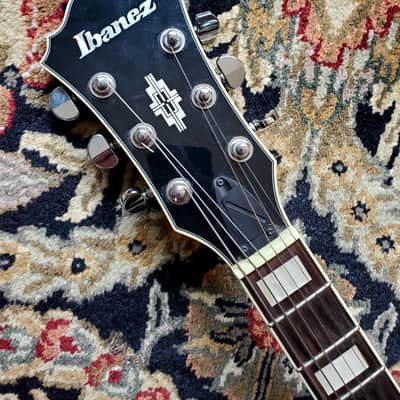 Ibanez AF71F Hollow Body Archtop Guitar in Black image 9