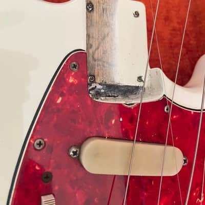 Fender Mustang Guitar with Rosewood Fretboard 1967- White Refin image 22