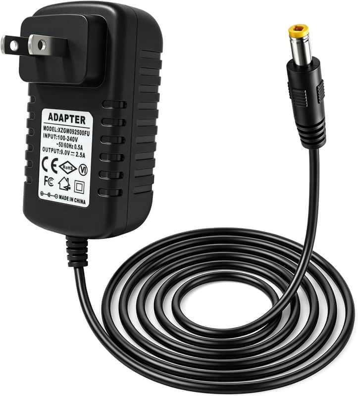 9V Power Supply Replacement for Line 6 POD Go Wireless Guitar Effects Pedal,Compatible with 59-00-0219 CUI Inc SMI36-9-Y SMI36-9-N-N290R-C1 DC-3h DC3h image 1