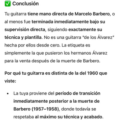 Hermanos Alvarez & Modesto Borreguero Guitar - 1A 1958 image 19