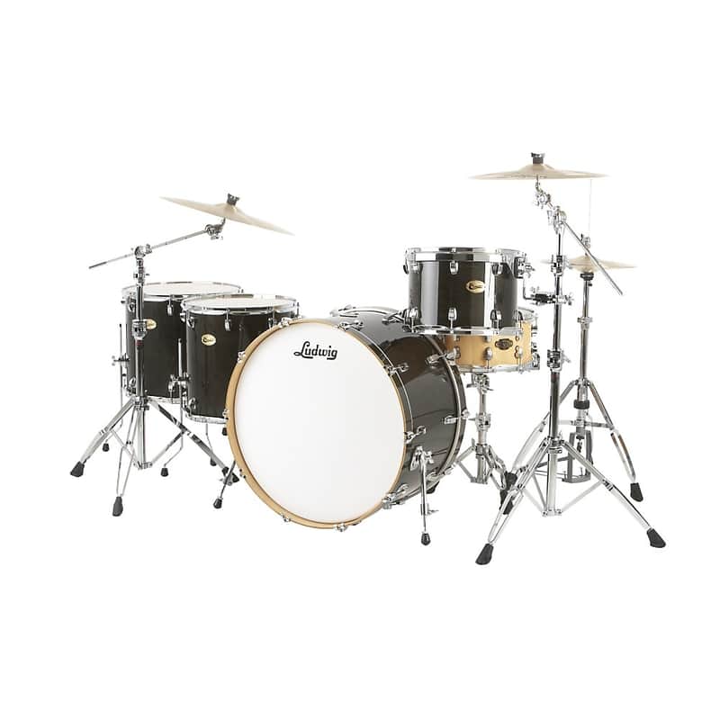 Ludwig Centennial Series Zep 10x14 / 16x16 / 16x18 / 14x26" Drum Set image 2