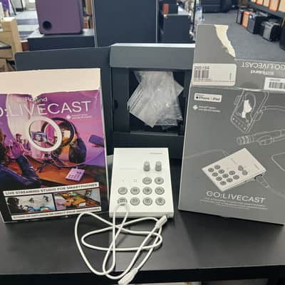 Roland GO:LIVECAST Smartphone Live Streaming Mixer 2020 - White image 1