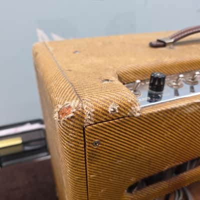 Fender 1957 Super Amp Narrow Panel 5E4 (624) USED *VINTAGE* image 7