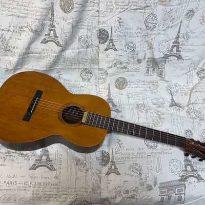 Harwood Parlor Guitar Circa 1895 - 1915 Ser #4512 Solid Brazilian Rosewood Back & Sides Premium Taylor Hard Shell Case image 6