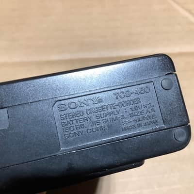 Sony Walkman TCS 450 vintage made in Japan stereo recording walkman image 9