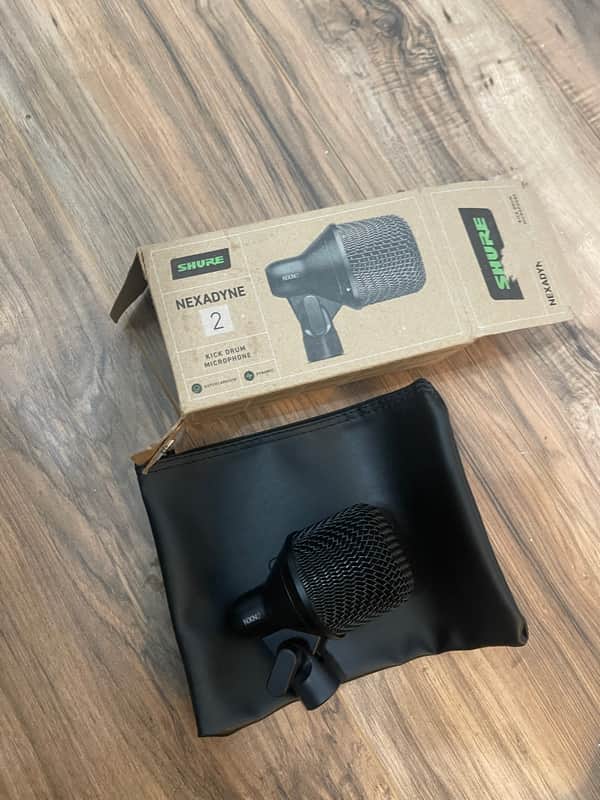 Shure nexadyne 2 kick drum microphone Supercardioid image 1