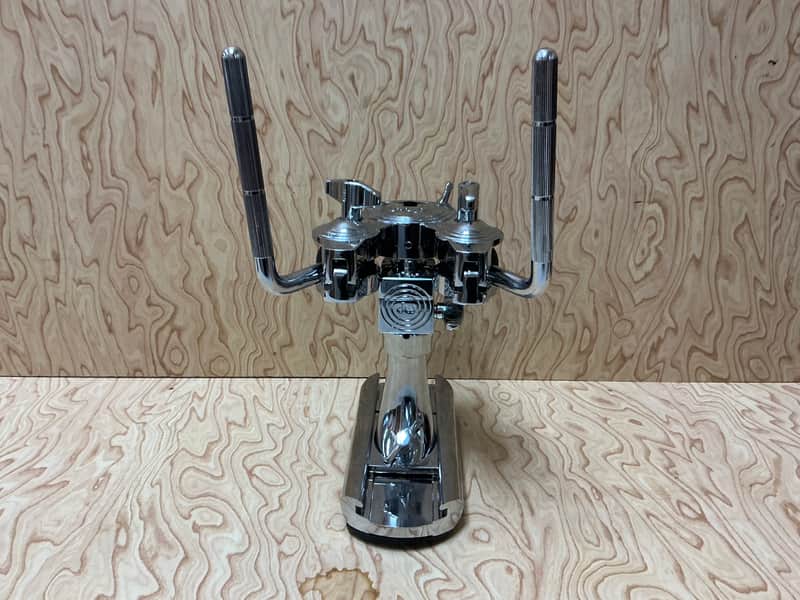 DW DWCP9900BD Bass Drum Double Tom Mount 2010s - Chrome image 1