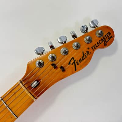 Fender Telecaster Custom 72 Black TC-55M made in Japan 1988-1989 image 2