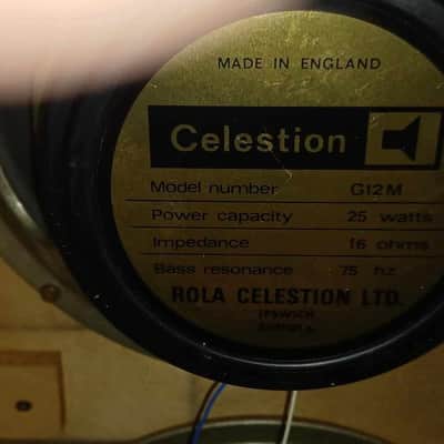 Vintage 1978 Marshall 1960B 4x12 Amplifier Speaker Cabinet Celestion Rola 100% Original image 12