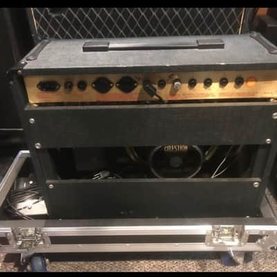 Marshall JCM 800 Lead Series Model 4210 50-Watt Master Volume 1x12" Combo 1980s - Black image 2