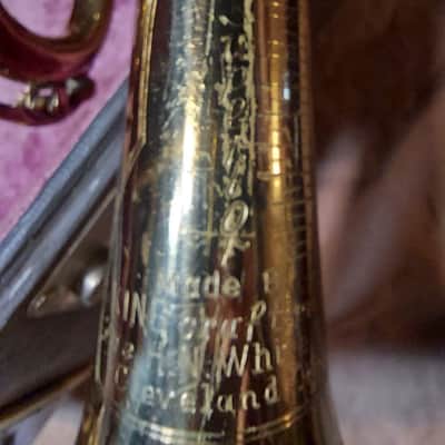 King Cleveland Superior Bb Trumpet Brass with Case, USA image 3