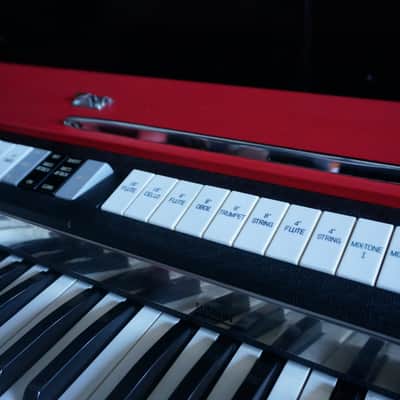 Ace Tone Top-9 Rare Vintage 1969 Combo Organ 240V image 7
