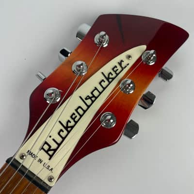 1990 Rickenbacker 320 - Fireglo.. 35 yr . old, 3 pickup, Short Scale, Like Johns, , and OHSC! Super clean!! image 5