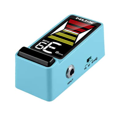 NuX NTU-3 MkII Pedal Tuner 2023 - Sky Blue. New! image 4