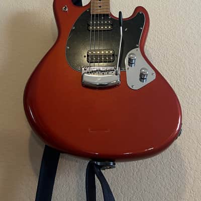 Ernie Ball Music Man StingRay RS with Maple Fretboard 2024 - Present - Blood Orange image 2