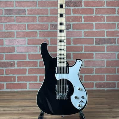 Schecter Stargazer-12-String Electric Guitar - Gloss Black (New-Old Stock) image 1