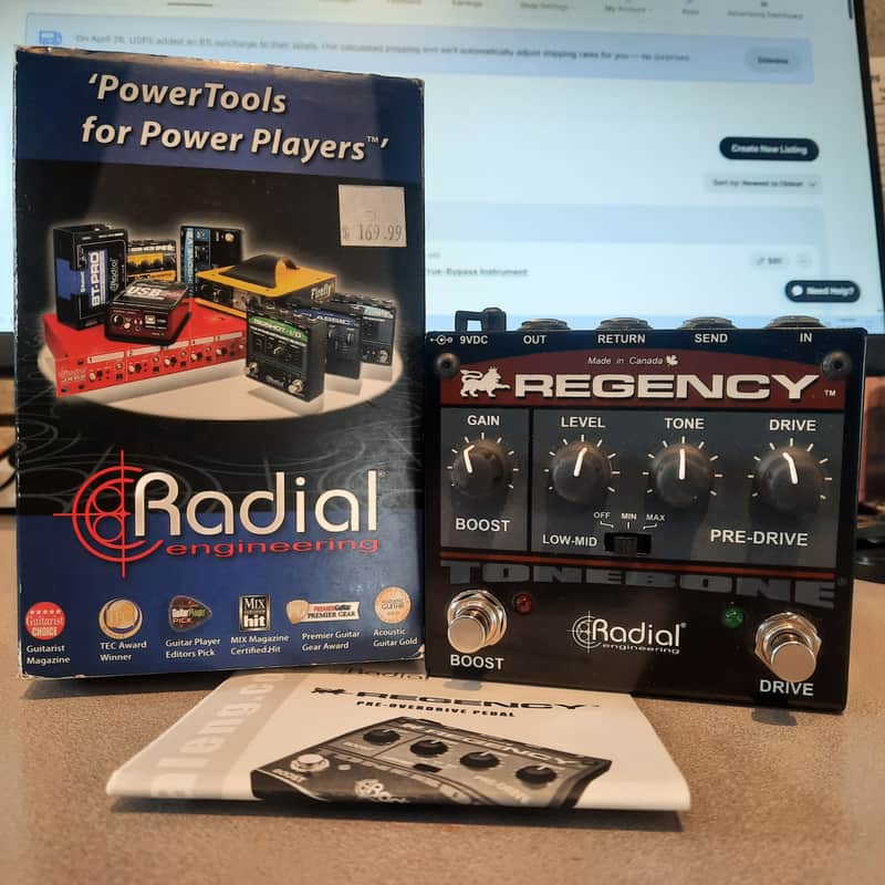 Radial ToneBone Regency Pre-Drive/Boost image 1
