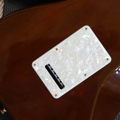 Unplayed! 2026 Fender Mod Shop Stratocaster w/ Rosewood Neck Electric Guitar Walnut w/ Gold + COA OHSC image 15